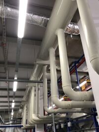 Пластиковые воздуховоды для промышленной вентиляции